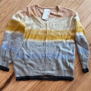 Multicolor Striped Sweater